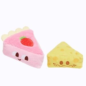 Bark Straw Betty Cheesecake Dog Toy NWT